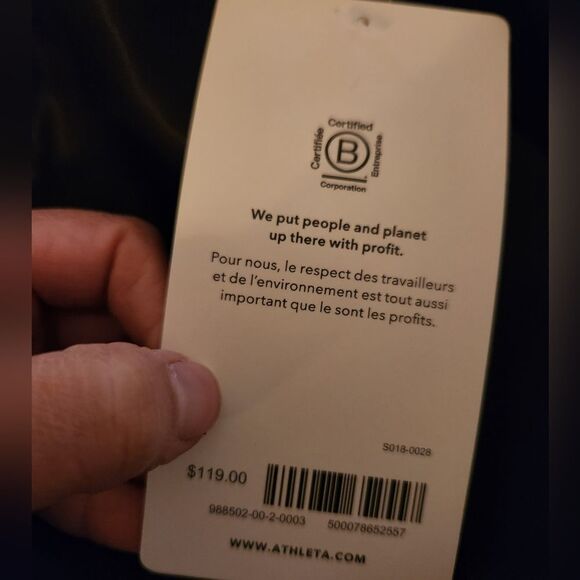 Athleta Black Sleeveless Pajama Jumpsuit - Picture 5 of 5